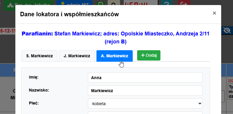 Zakładki mieszkańców